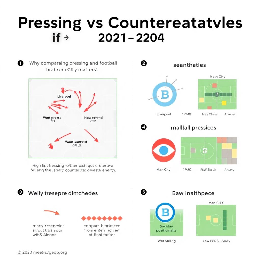 Сильные и слабые стороны клубов по эффективности прессинга и контратак