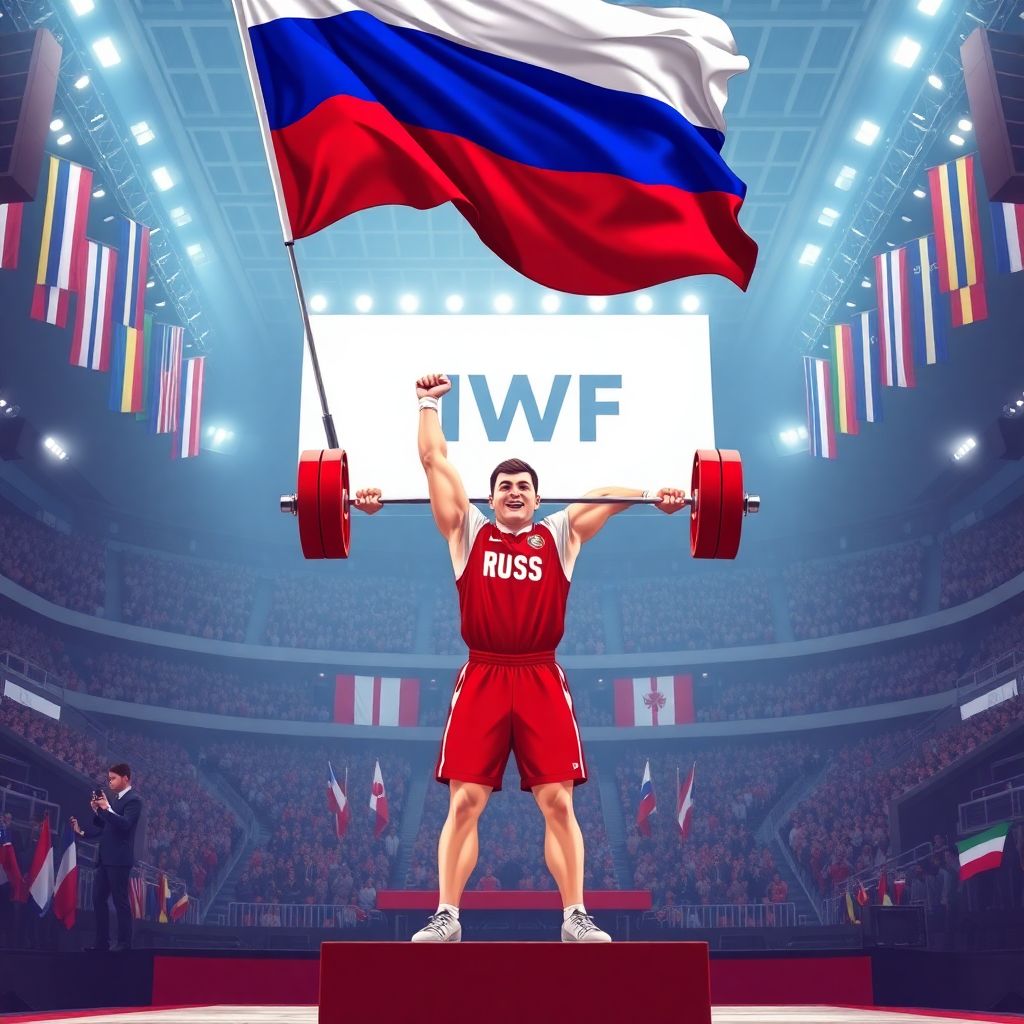 Iwf допустила российских тяжелоатлетов до 23 лет с флагом и гимном на старты