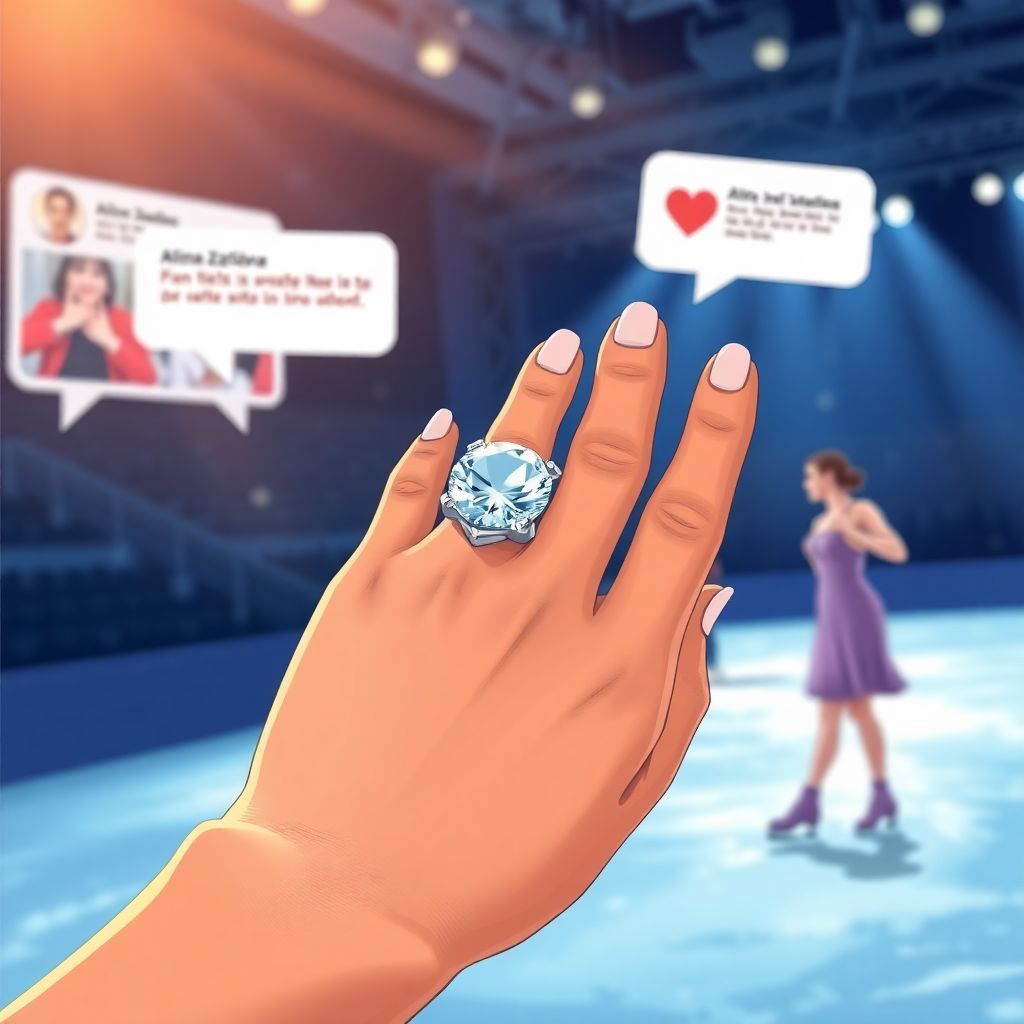 Фанаты обсуждают помолвку Загитовой: обгонит ли она Медведеву в замужестве