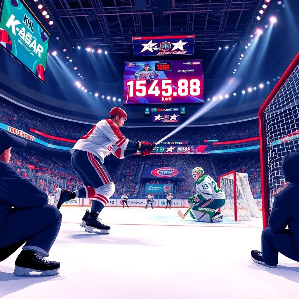 Григорий Дронов выиграл конкурс самого мощного броска на Матче звезд КХЛ