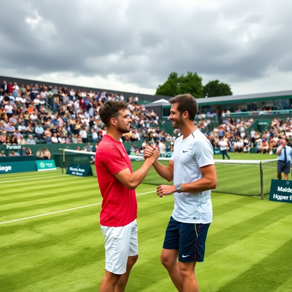 Хачанов уступил Куинну в первом круге Atp 500 в Галле на траве