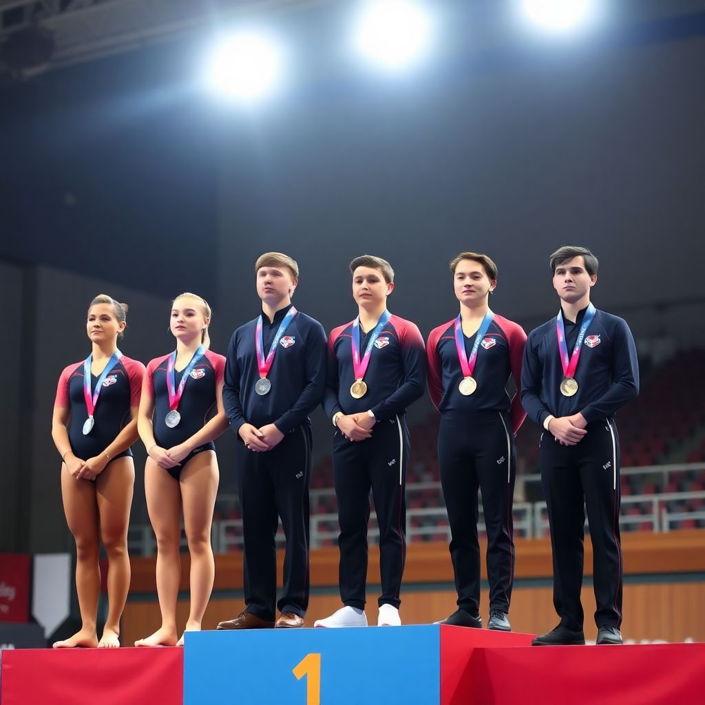 World gymnastics ужесточила регламент нейтральности на церемониях награждения