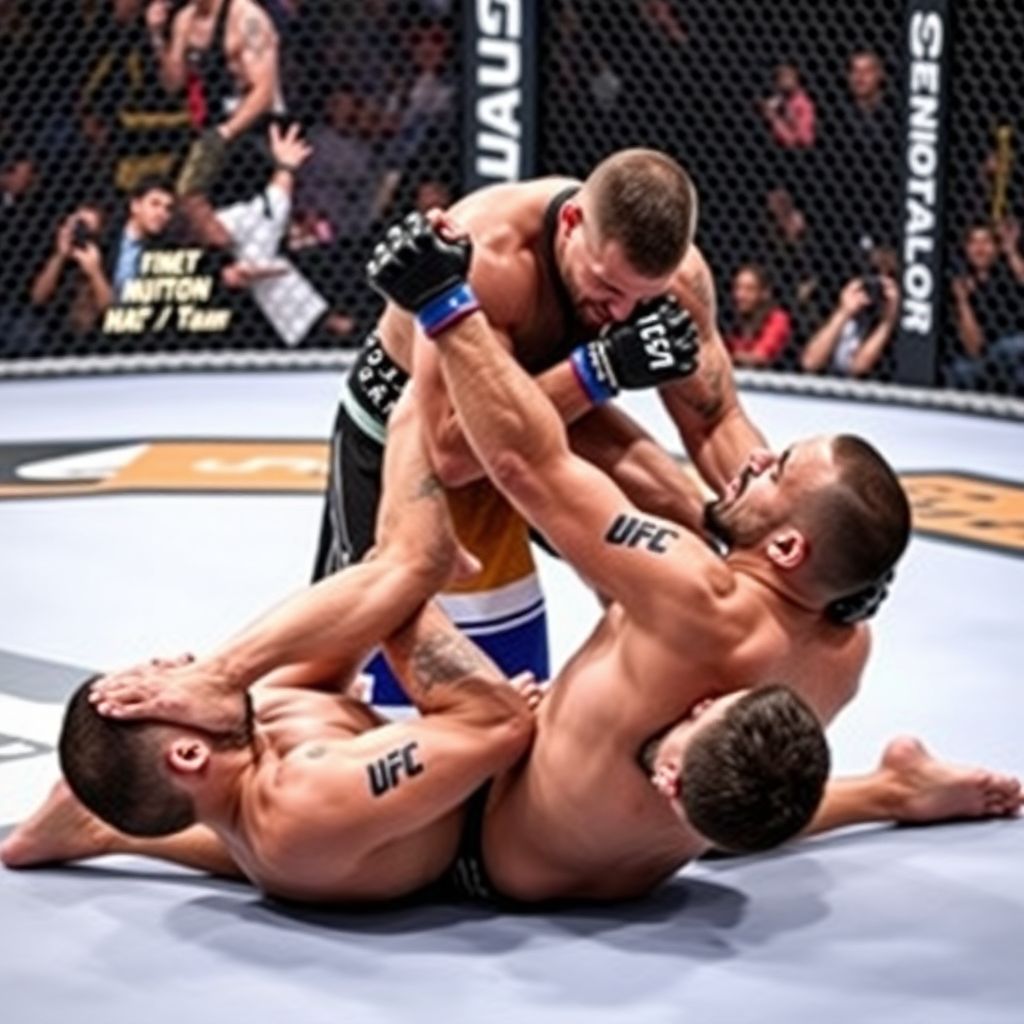 Умар Нурмагомедов победил Сергея Морозова удушающим приемом в Ufc