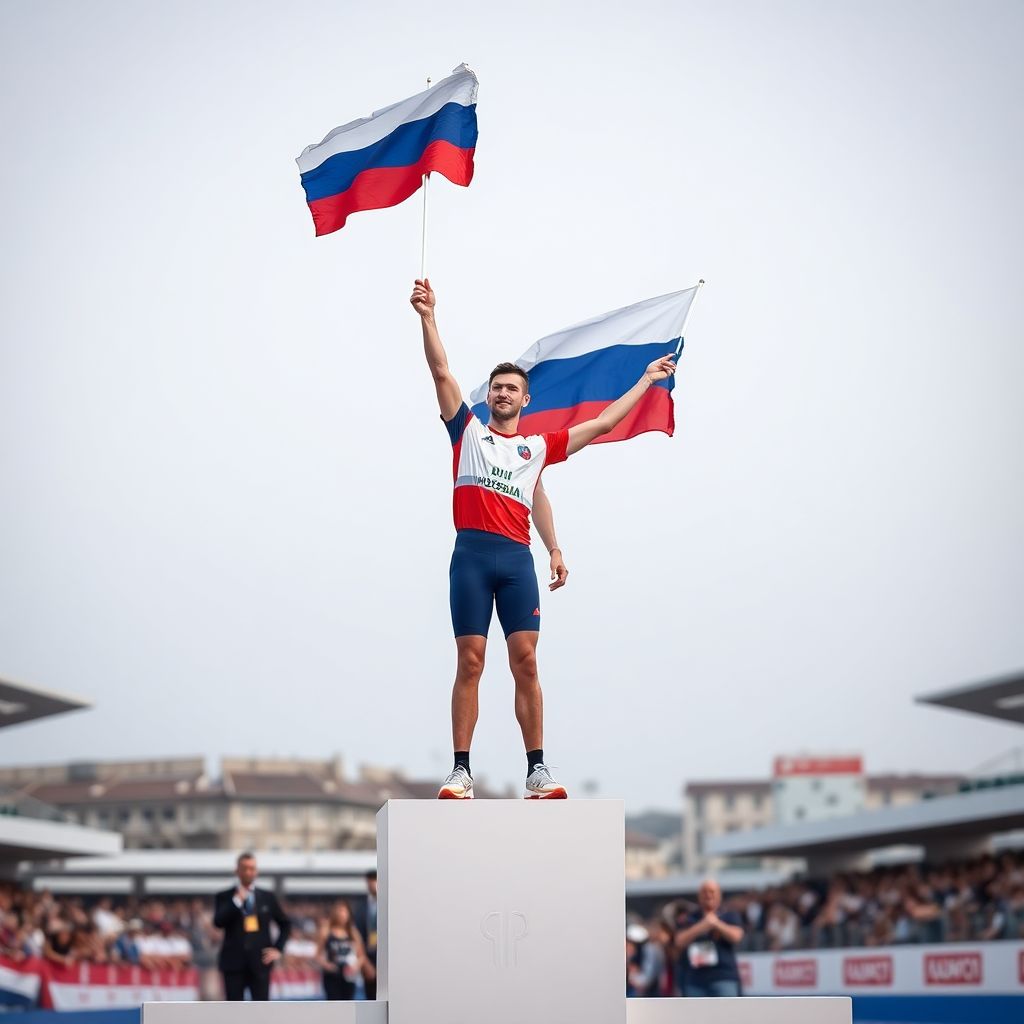 Большой триумф России на чемпионате Европы: Егор Громадский вернул флаг и гимн